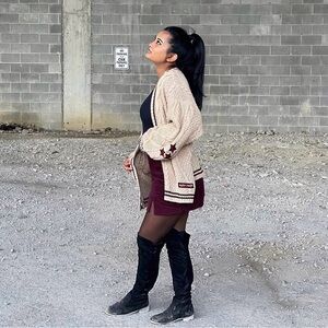 Hollister corduroy skirt size small